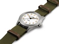 Orologio Hamilton Uomo Khaki Field Mechanical Officer in Acciaio H69401910 - H69401910